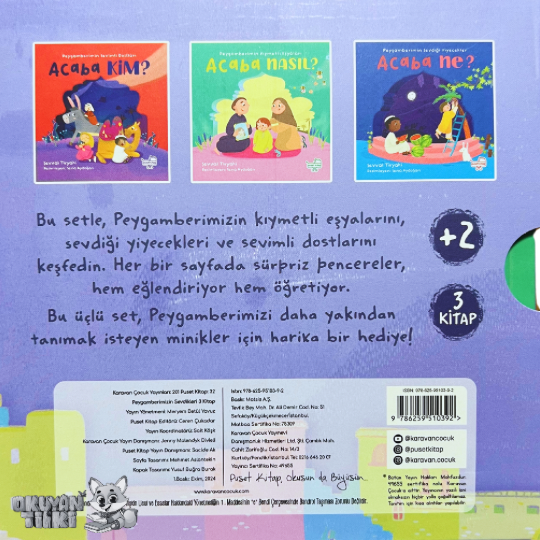 Peygamberimizin Sevdikleri (3 Kitap, 2+ Yaş)