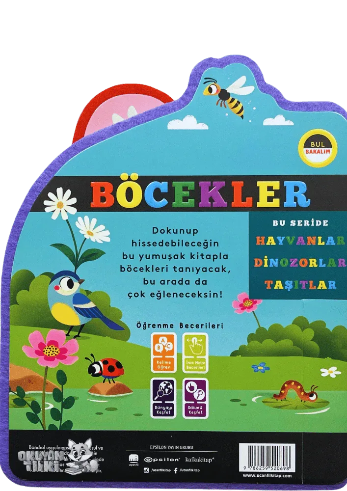 Bul bakalım - Böcekler (1+ Yaş) - Okuyan Tilki