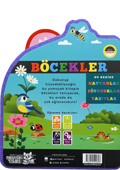 Bul bakalım - Böcekler (1+ Yaş) - Okuyan Tilki