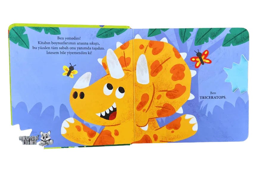 Dino'nun Kitabını Kim Yedi? (1+ Yaş) - Okuyan Tilki