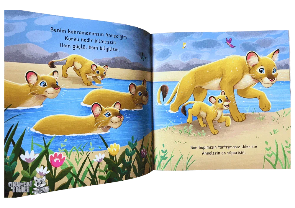Seni Seviyorum Anneciğim (3+ Yaş) - Okuyan Tilki