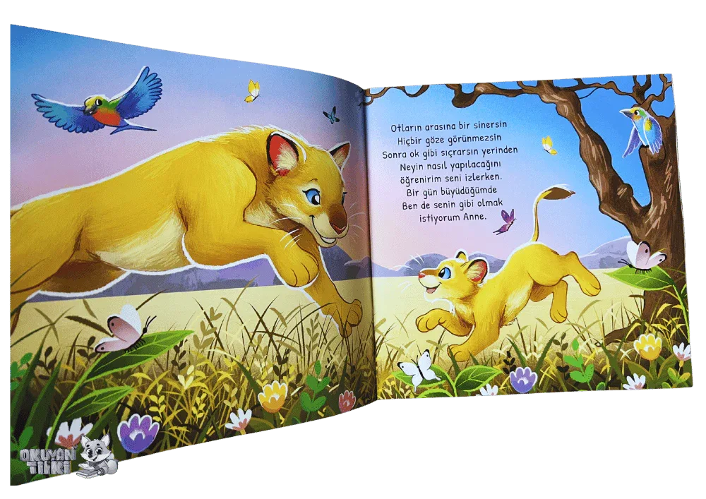 Seni Seviyorum Anneciğim (3+ Yaş) - Okuyan Tilki