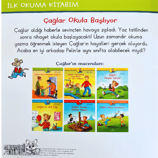 Çağlar Okula Başlıyor (5+ Yaş)
