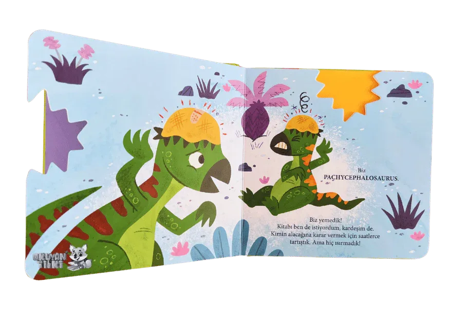 Dino'nun Kitabını Kim Yedi? (1+ Yaş) - Okuyan Tilki