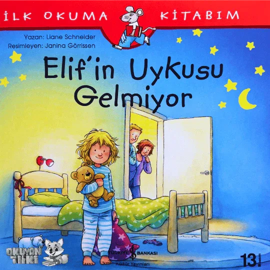 Elif'in Uykusu Gelmiyor (5+ Yaş) - Okuyan Tilki