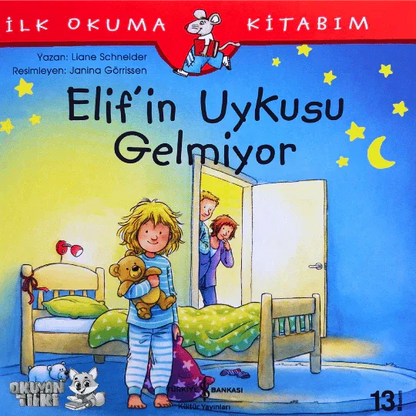 Elif'in Uykusu Gelmiyor (5+ Yaş) - Okuyan Tilki
