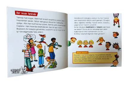 Dünyayı Öğreniyorum - Hoşgörü ve Saygı (5+ Yaş) - Okuyan Tilki
