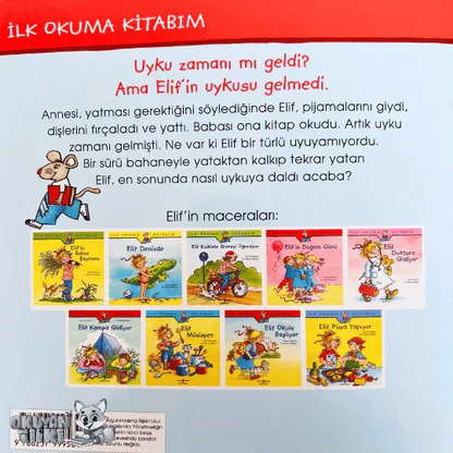 Elif'in Uykusu Gelmiyor (5+ Yaş) - Okuyan Tilki