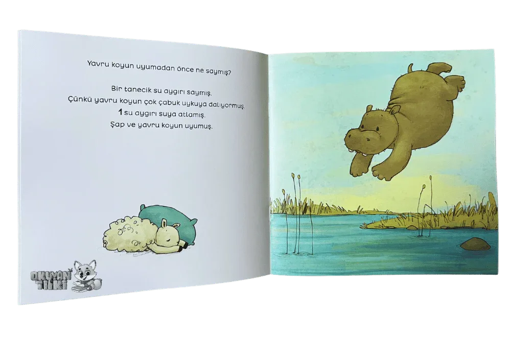 Yavru Hayvanlar Nasıl Uyur? (3+ Yaş) - Okuyan Tilki