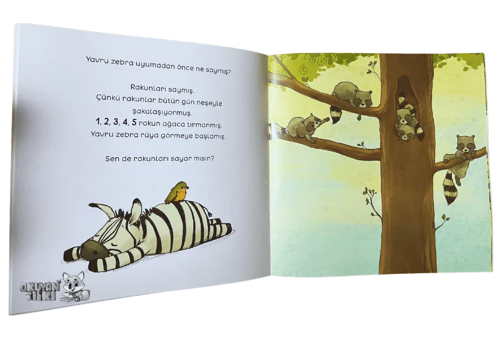 Yavru Hayvanlar Nasıl Uyur? (3+ Yaş) - Okuyan Tilki