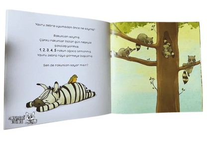 Yavru Hayvanlar Nasıl Uyur? (3+ Yaş) - Okuyan Tilki