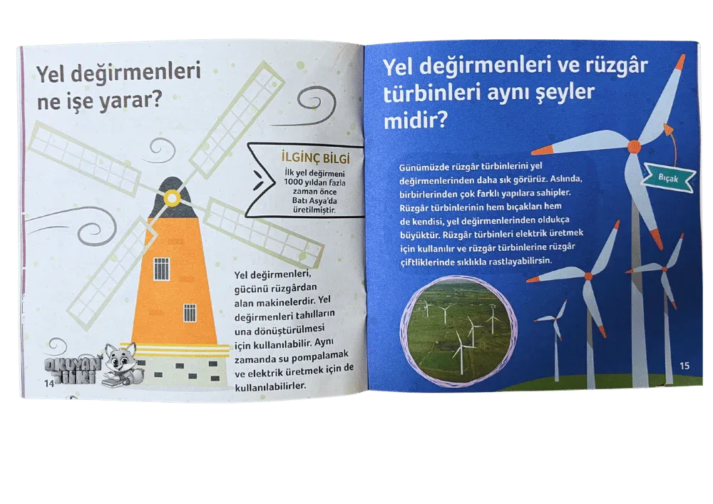 Şaşırtıcı Sorulara Eğlenceli Cevaplar - Binalar (3+ Yaş) - Okuyan Tilki