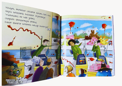 Dinozorlar Markette! (3+ Yaş) - Okuyan Tilki