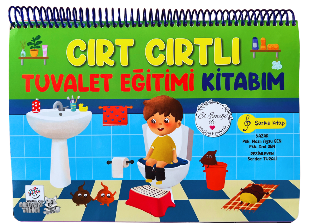 Cırt Cırtlı Tuvalet Eğitimi Kitabım (1+ Yaş)