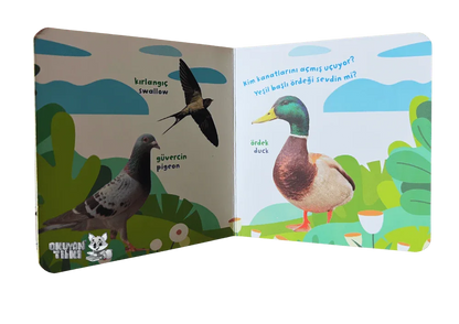 Bilgi Dolu İlk Kitaplarım - Kuşlar Ailesi (1+ Yaş) - Okuyan Tilki