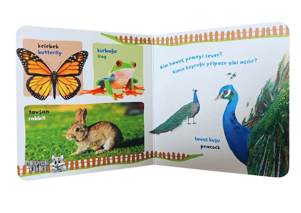 Bilgi Dolu İlk Kitaplarım - Çiftlik Ailesi (1+ Yaş) - Okuyan Tilki