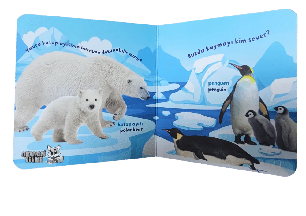 Bilgi Dolu İlk Kitaplarım - Okyanus Ailesi (1+ Yaş) - Okuyan Tilki