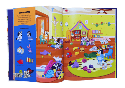 Neredesin Bluey? – Ara Bul Etkinlik Kitabı (2+ Yaş)
