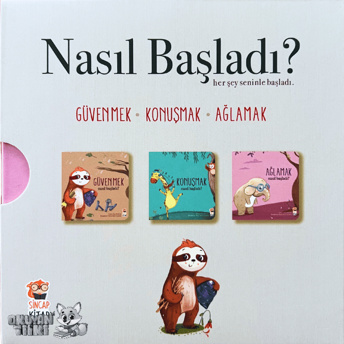 Nasıl Başladı (2) - Her Şey Seninle Başladı Seti (3 Kitap, 1+ Yaş)