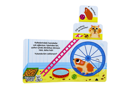Sürgülü Kitap - Kim Bu Evcil Hayvanlar? (2+ Yaş)