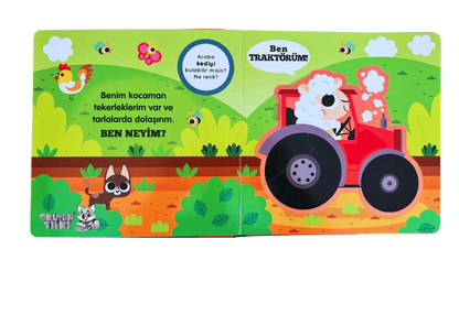 Eğlenceli Yapboz - Taşıtlar (1+ Yaş) - Okuyan Tilki