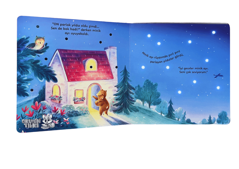 Işıklı Kitap - İyi Geceler, Seni Seviyorum (Lichterbuch, 2+ Yaş)