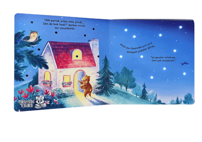 Işıklı Kitap - İyi Geceler, Seni Seviyorum (Lichterbuch, 2+ Yaş)