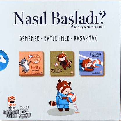 Nasıl Başladı (1) - Her Şey Seninle Başladı Seti (3 Kitap, 1+ Yaş)