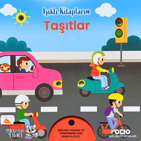 Işıklı Kitaplarım: Taşıtlar (Lichterbuch, 2+ Yaş)