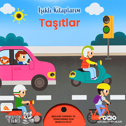 Işıklı Kitaplarım: Taşıtlar (Lichterbuch, 2+ Yaş)