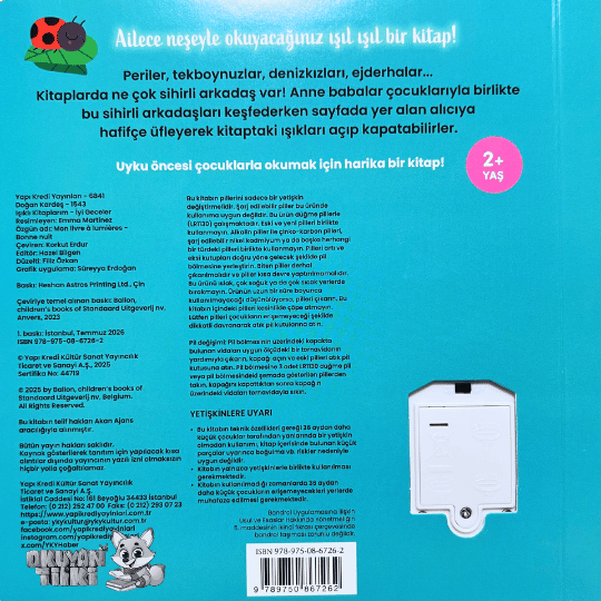 Işıklı Kitaplarım: İyi Geceler (Lichterbuch, 2+ Yaş)