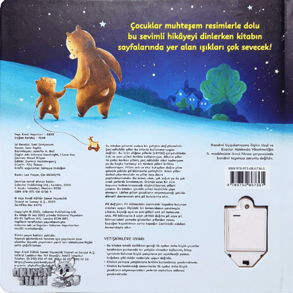 Işıklı Kitap - İyi Geceler, Seni Seviyorum (Lichterbuch, 2+ Yaş)