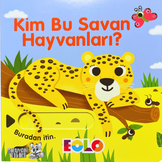 Sürgülü Kitap - Kim Bu Savan Hayvanları? (2+ Yaş)