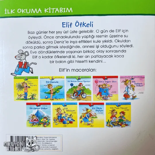 Elif Öfkeli (5+ Yaş) - Okuyan Tilki