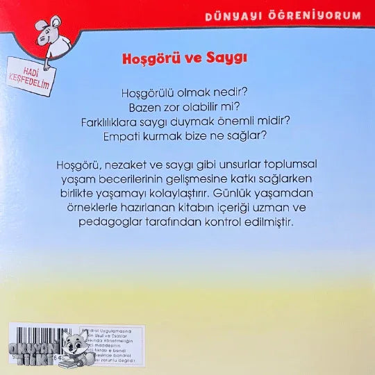 Dünyayı Öğreniyorum - Hoşgörü ve Saygı (5+ Yaş) - Okuyan Tilki