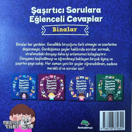 Şaşırtıcı Sorulara Eğlenceli Cevaplar - Binalar (3+ Yaş) - Okuyan Tilki