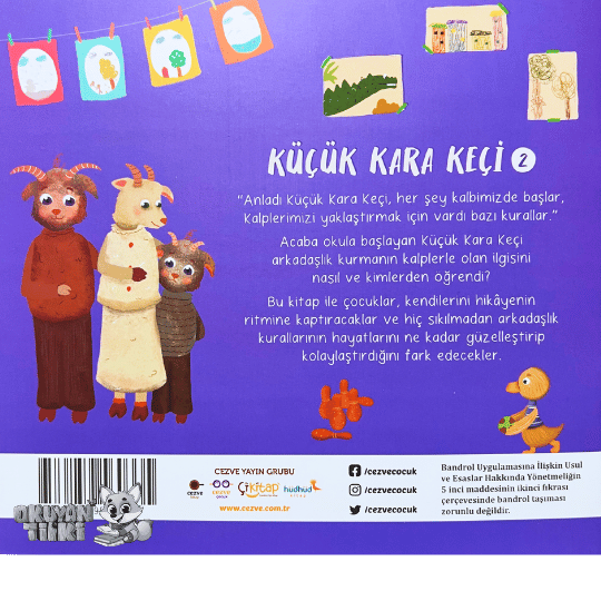 Küçük Kara Keçi 2 - Çocuklar İçin Arkadaşlık Kuralları (3+ Yaş)