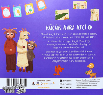 Küçük Kara Keçi 2 - Çocuklar İçin Arkadaşlık Kuralları (3+ Yaş)