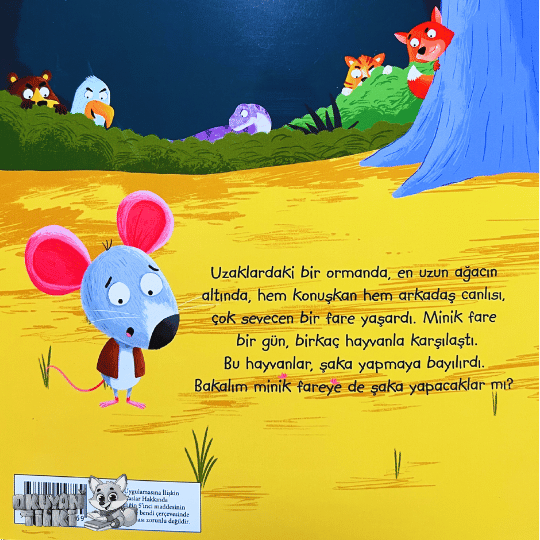 Minik Fare ve Orman Sakinleri (3+ Yaş)