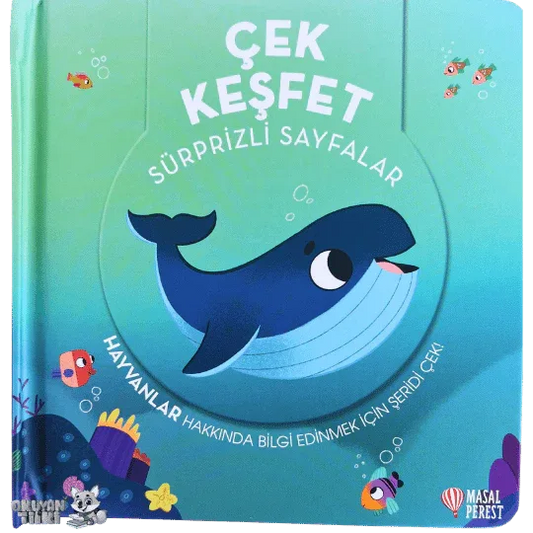 Çek Keşfet - Hayvanlar (3+ Yaş) - Okuyan Tilki