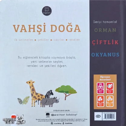 Say Bul Eğlen - Vahşi Doğa (1+ Yaş) - Okuyan Tilki