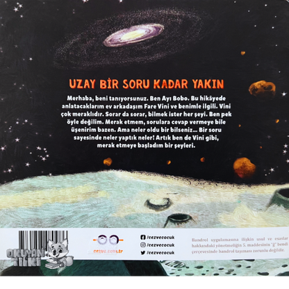 Uzay bir soru kadar yakın (3+ Yaş)