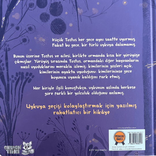 İyi Geceler Tostos - Organik Kitap (4+ Yaş)
