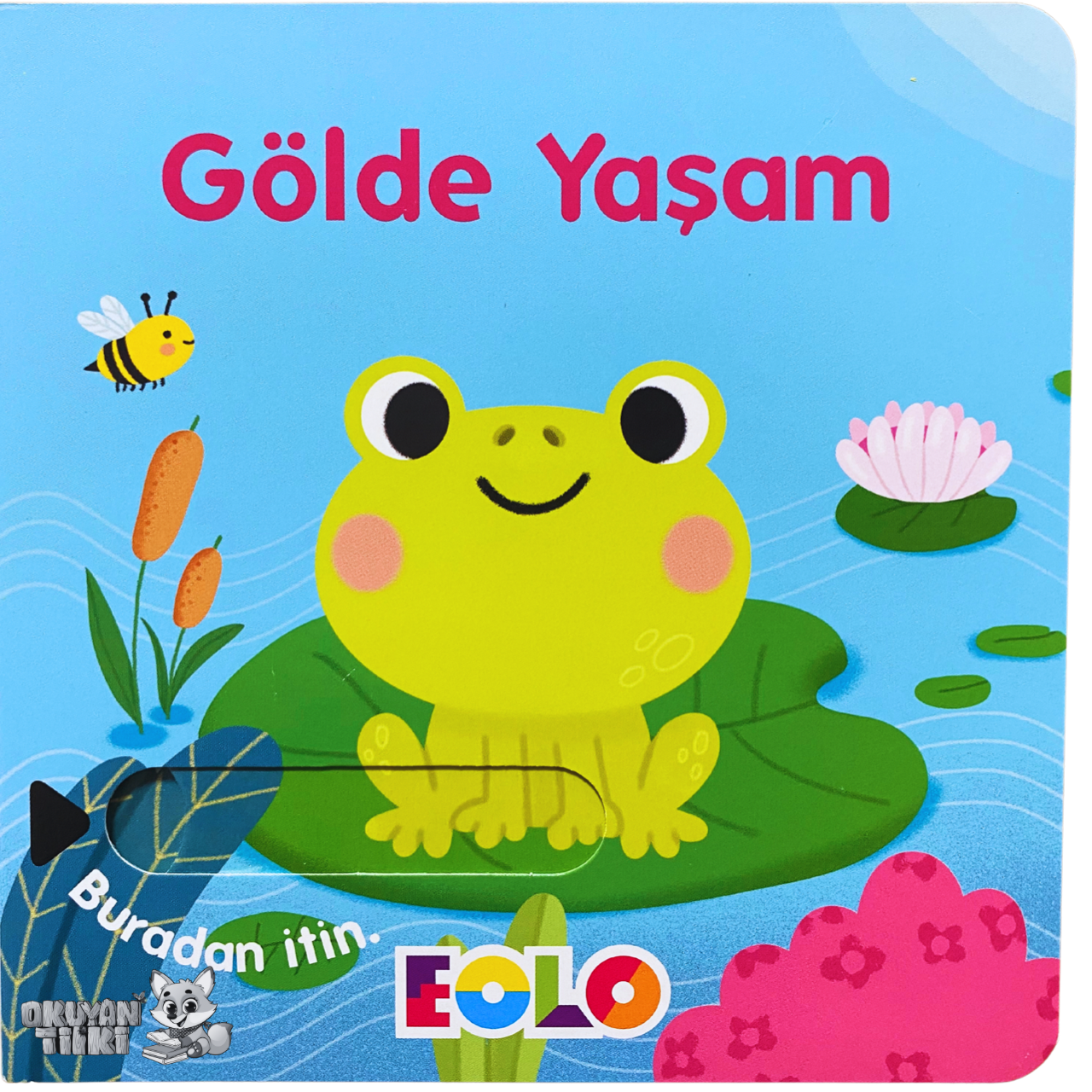 Sürgülü Kitap - Gölde Yaşam (2+ Yaş)