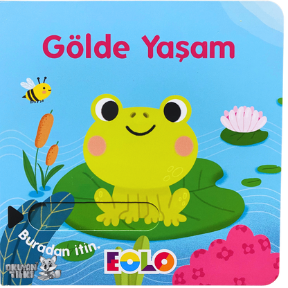 Sürgülü Kitap - Gölde Yaşam (2+ Yaş)