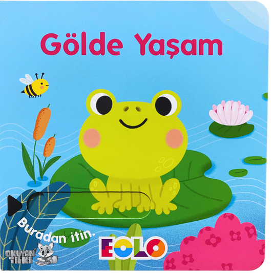 Sürgülü Kitap - Gölde Yaşam (2+ Yaş)