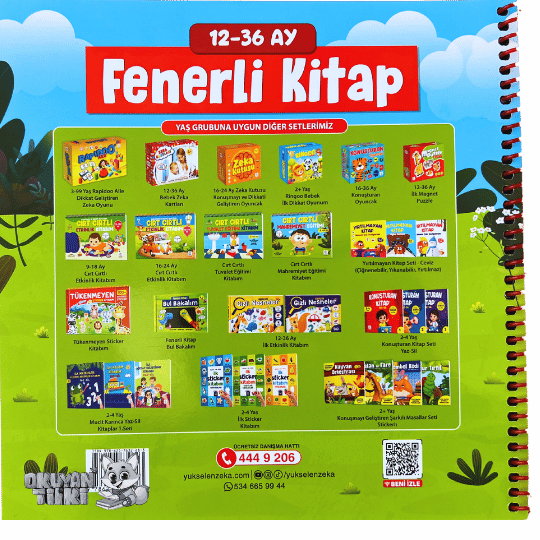 12-36 Ay İlk Fenerli Kitap (1+ Yaş)