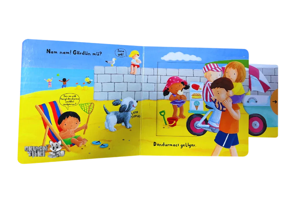 Hareketli Kumsal (2+ Yaş) - Okuyan Tilki