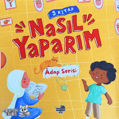 Nasıl Yaparım Seti - Adap Serisi (5 Kitap, 2+ Yaş)