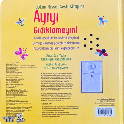 Ayıyı Gıdıklamayın! – Dokun Hisset Sesli Kitaplar (0+ Yaş) - Okuyan Tilki
